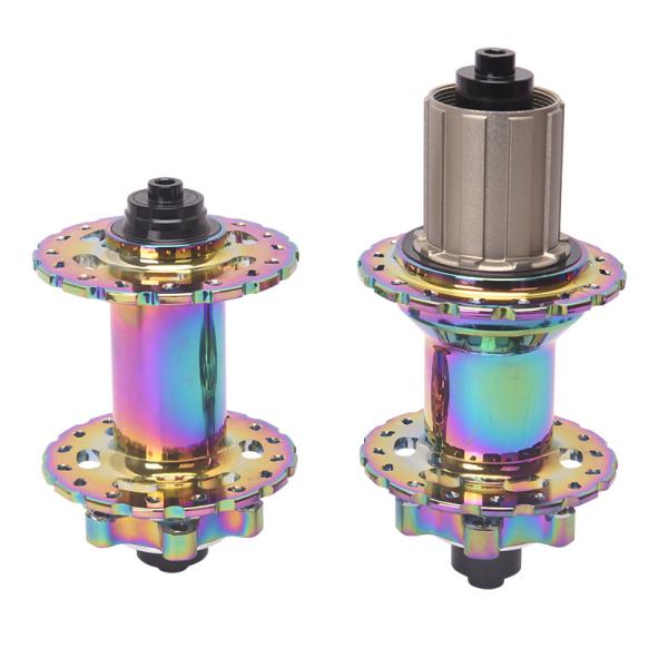 Front And Rear Road Bike Hub 32 Holes QR Thru Axle 5 Bearings 6 Pawls 3 Teeth MTB