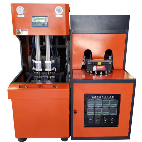 Lightweight 10L Semi-Automatic PET Bottle Blowing Machinery with Far-Infrared Heater