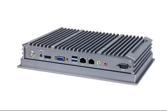 15.6 Inch Touch Screen Industrial Monitor 350 Cd/M2 Fanless Panel PC Touch Screen