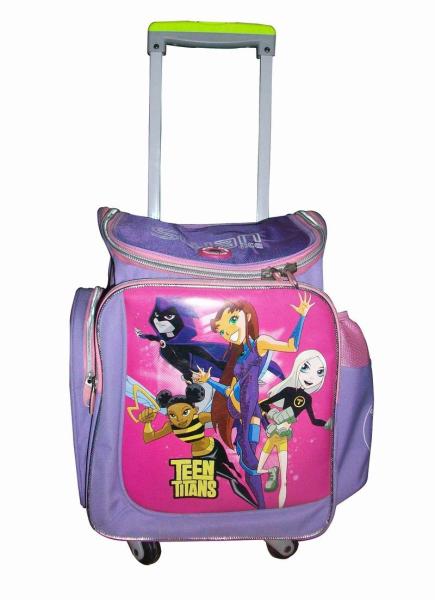 Cartoon trolley school bag