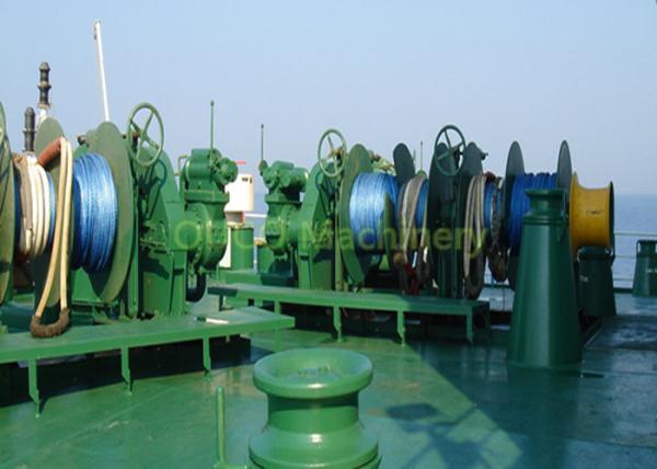 Double Drum Marine Deck Winches 50T Large Torque Low Noise Running Smoothly