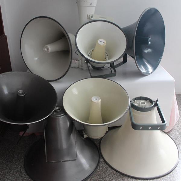 Алюминиевые водоустойчивые рупорные громкоговорители звучат на открытом воздухе диктор PA