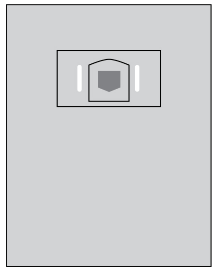 Chirurgical stérile ophtalmique fenêtré drape avec le sac de collecte liquide