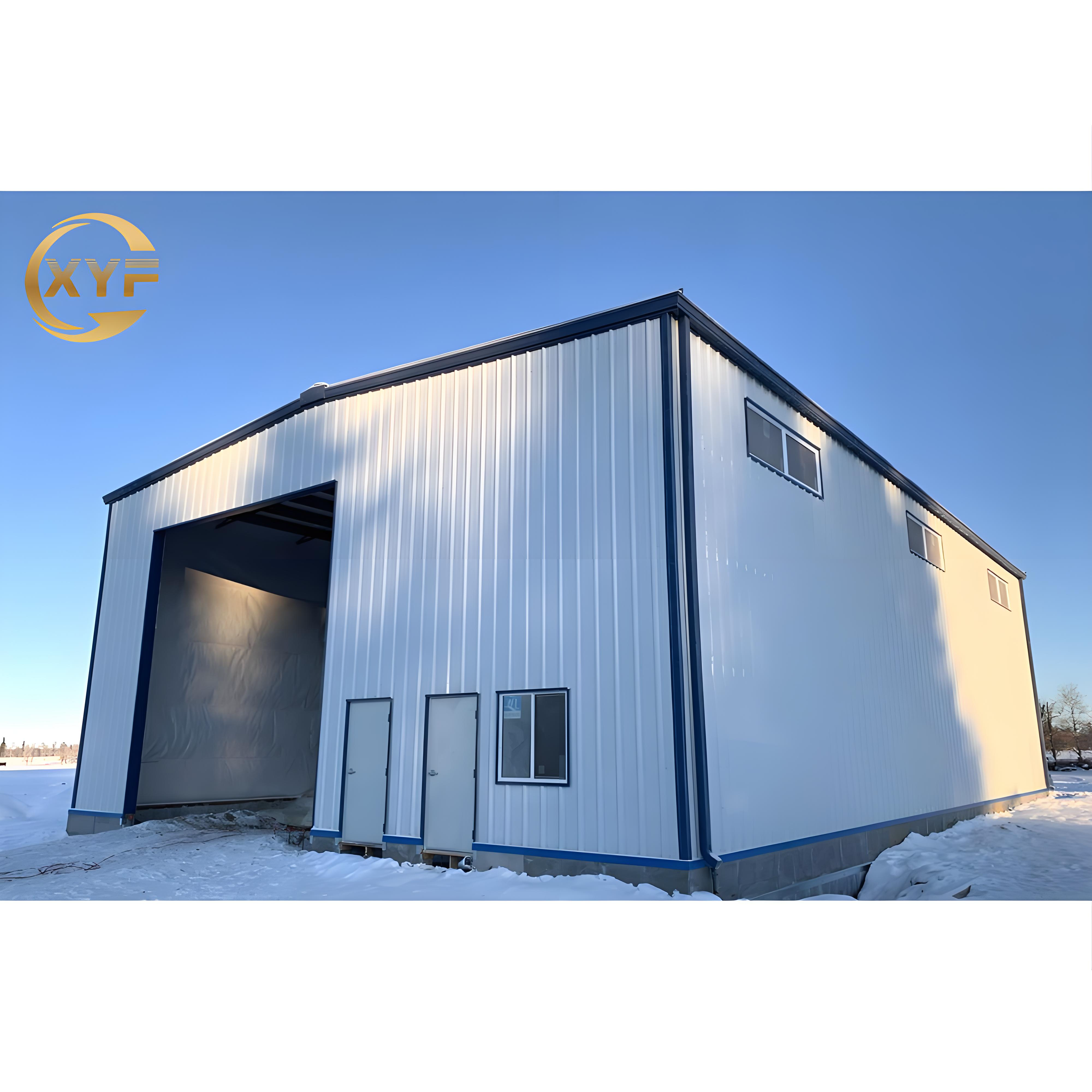 Structure Shed Design Building Factory Steel Structure Factory Expandable Mobile Top Wide Light Building Production Workshop