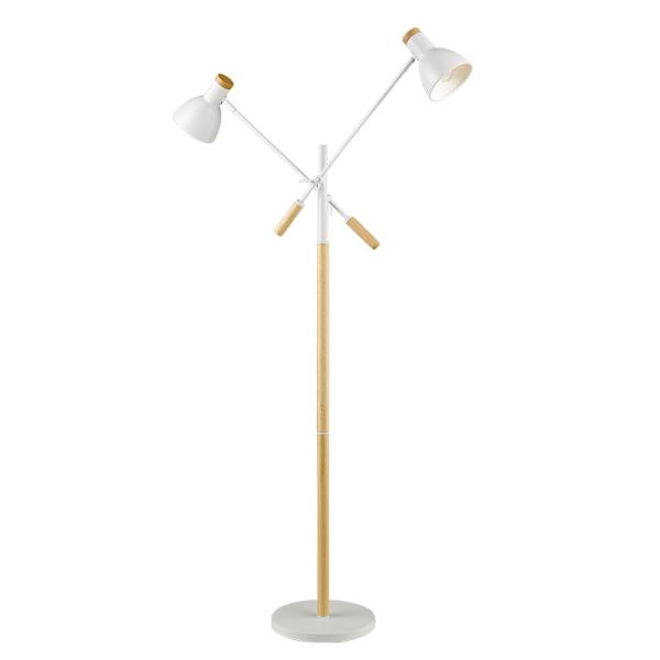 Nordic floor Lamp light switch modern white standing light Living room floor lamp(WH-WFL-12)