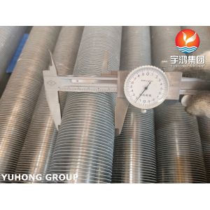 ASTM A179 Extruded Finned Tube with B209 Al1100 Fins for Air-cooled Condensers