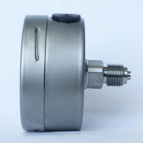 2.5 23 KN Liquid-filled Manometer 316 SS Tube/Socket All Stainless Steel Pressure Gauge for Chemical Industries