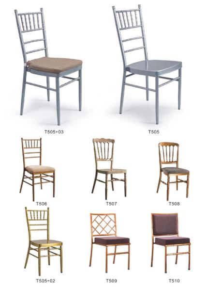 aluminium chiavari chair/aluminium castle chair/aluminium banqueting chair furniture