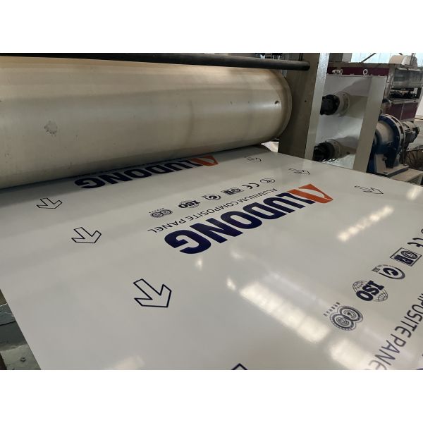 FR A2 Class PVDF Coated Fireproof ALUDONG Aluminum Composite Panel 4mm Thickness for Buildings