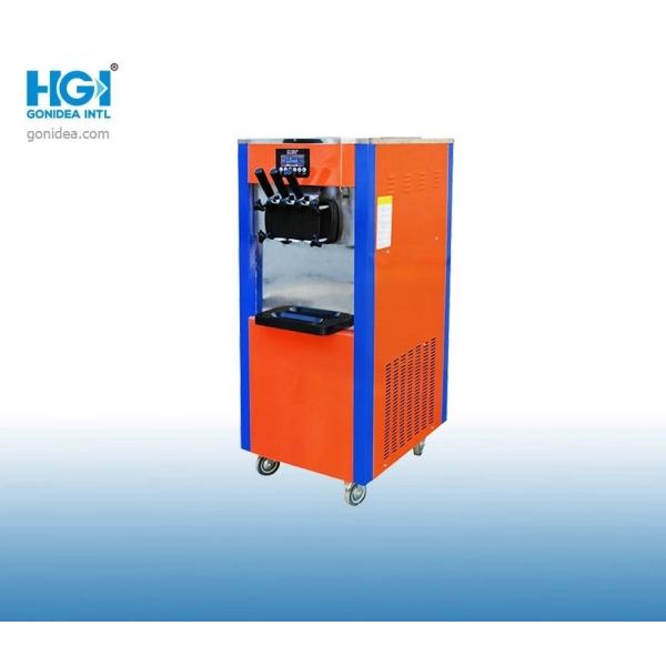 Stainless Steel Fruit Ice Cream Maker Machine Bql-9636 Electric Power