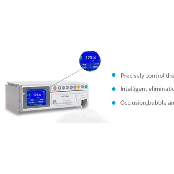 Насосы вливания медицинского оборудования точности 5% ветеринарные; Завершение VTBI; Stackable; Сигнал тревоги в верхней части потока/идущий дальше по потоку окклюзии