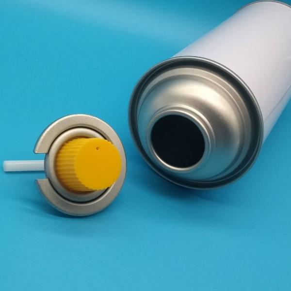 High-Precision Refillable Gas Canister Valve for Beverage Carbonation Systems with Integrated Pressure Gauge