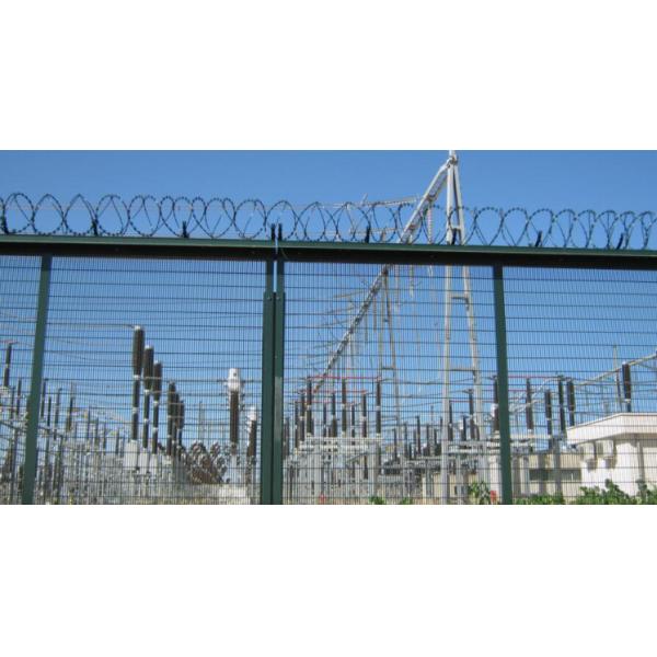 Низкоуглеродистый стальной диаметр 500mm катушки колючей проволоки бритвы Bto-22 для загородки фермы