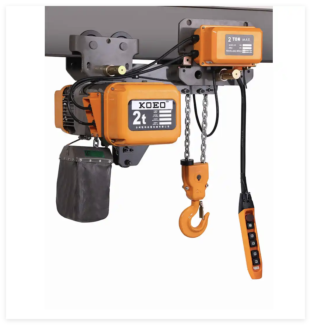 2T IP55 Electrical Chain Hoists Heavy Duty Industrial Lifting Chain Hoist
