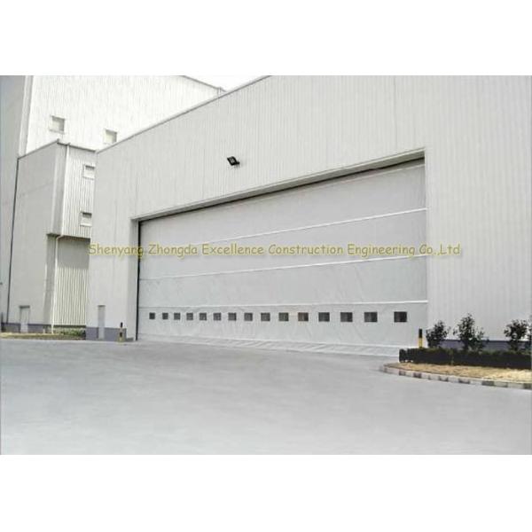 La inmersión caliente de acero ligera galvanizó el edificio prefabricado del hangar del aeroplano