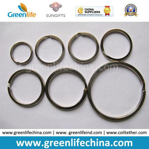 High Quality Full Sizes Big and Small Stainless Steel Split Key Ring ID Accessory