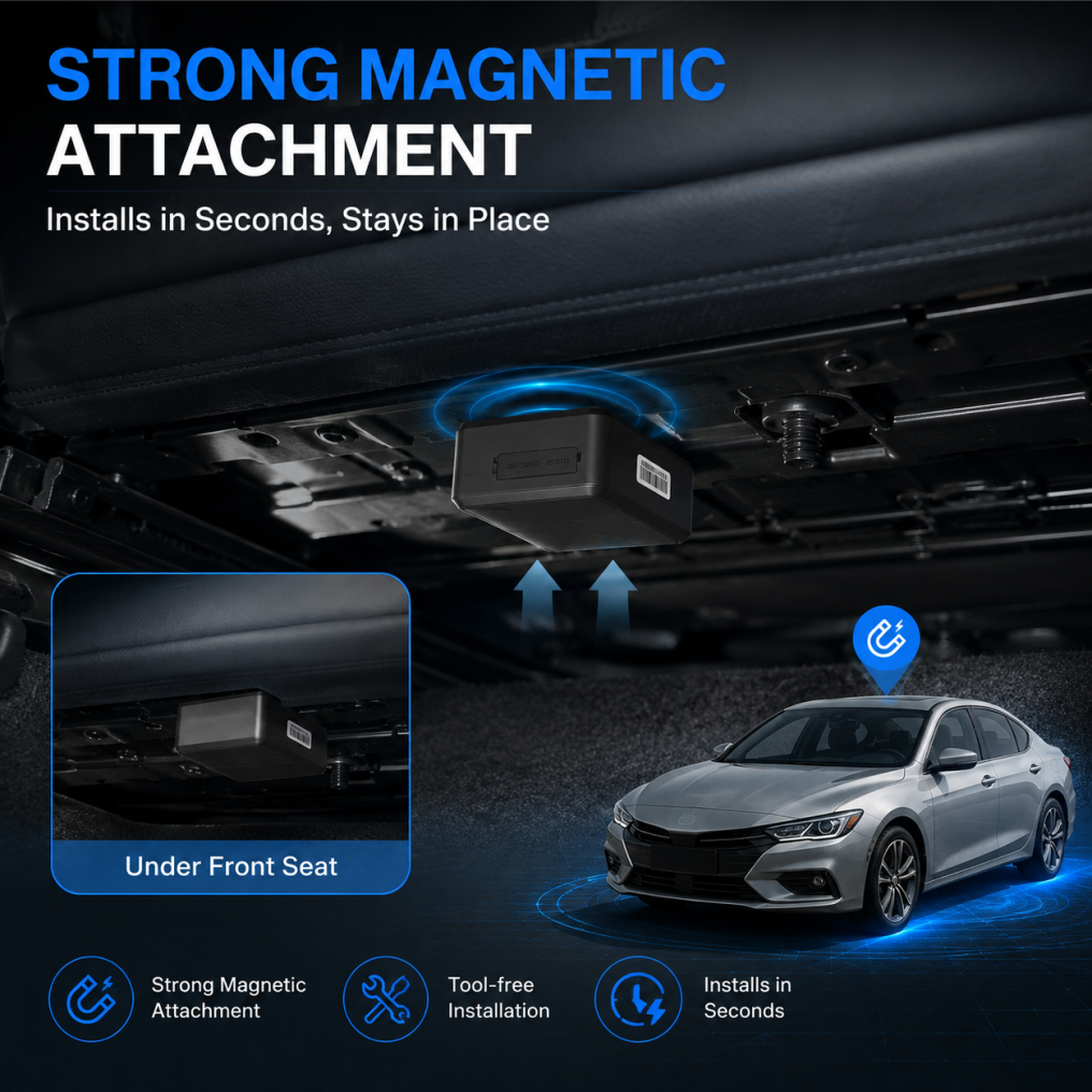 VA07 4G LTE Long Battery Magnetic GPS Tracker