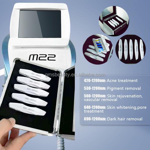 Opt Hair Removal Ipl Machine Face Acne Treatment Wrink Skin Rejuvenation Acne Clearance Portable Ipl M22 Beauty