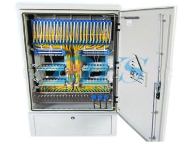 Duas camadas de caixa terminal da fibra óptica, armário de distribuição de aço inoxidável