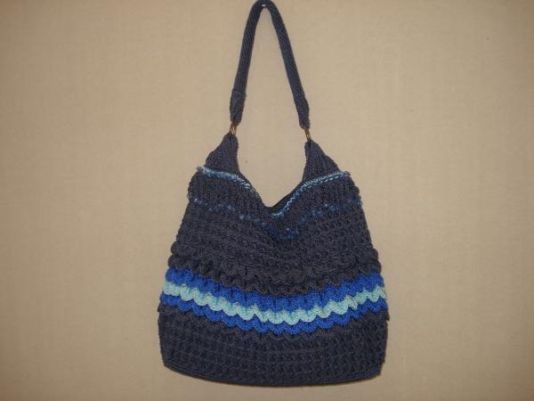 Bag Large women Large bag handbag tote purse shoulder bag blue bag