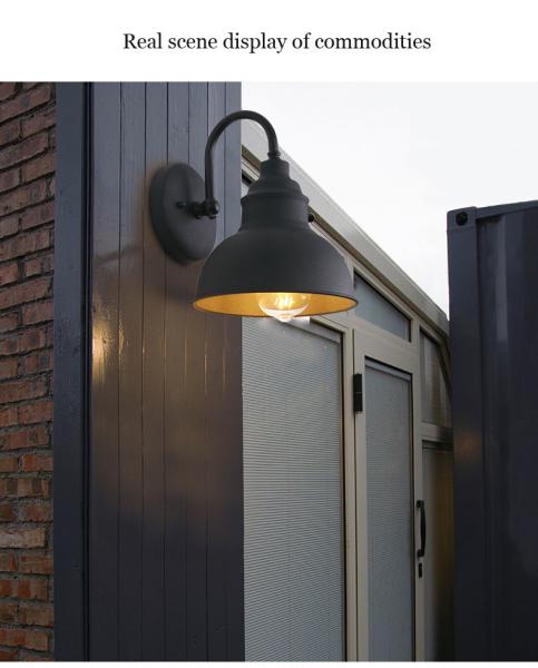 Retro outdoor garden light courtyard yard porch aisel stair vintage outdoor wall lamp (WH-VR-47)