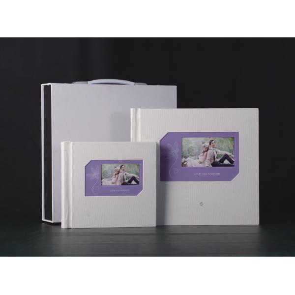 Lcd Wedding Video Album With Touch Screen 128MB-8GB Optional Memory