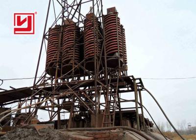 High Efficient Gravity Separation Machine Spiral Chute Classifier For Tin Ore