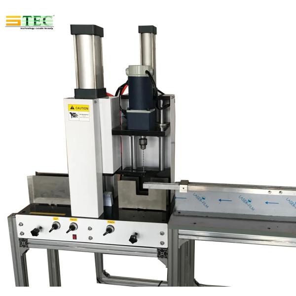 Pneumatic Honeycomb Blinds Width Changable Cutting PunchingMachine
