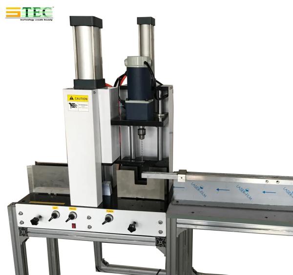 Honey comb/pleated blind fabric cutting and punching machine