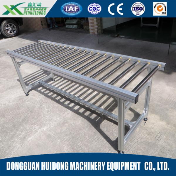 Galvanized Carbon Steel Roller Transfer Conveyor , Material Handling Conveyor