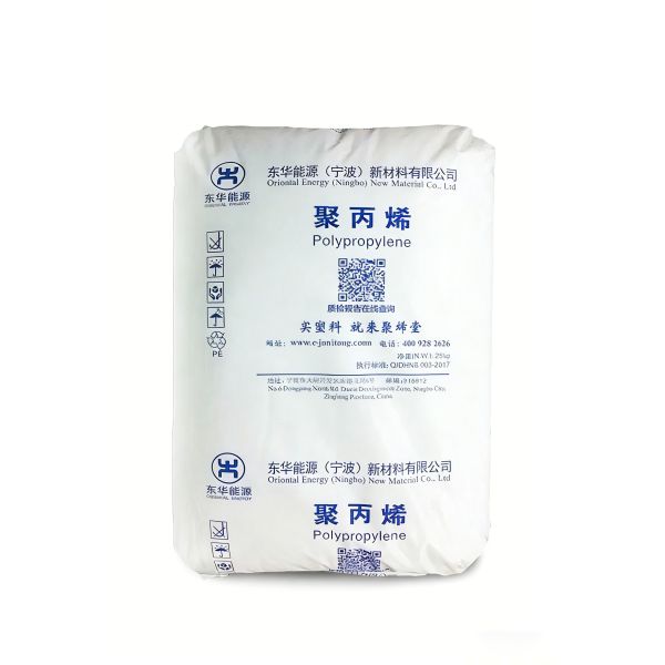 PPH-T03 Oriental Energy PP Raffia Granules Yarn Grade for Textile / Jumbo Bags