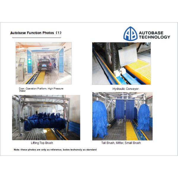 Fast Wash Speed Autobase Wash Systems , Car Washer Equipment Shape Beauty