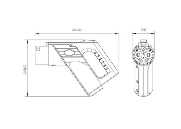 High Power 1000V DC 250A EV Charger Connectors For Battery