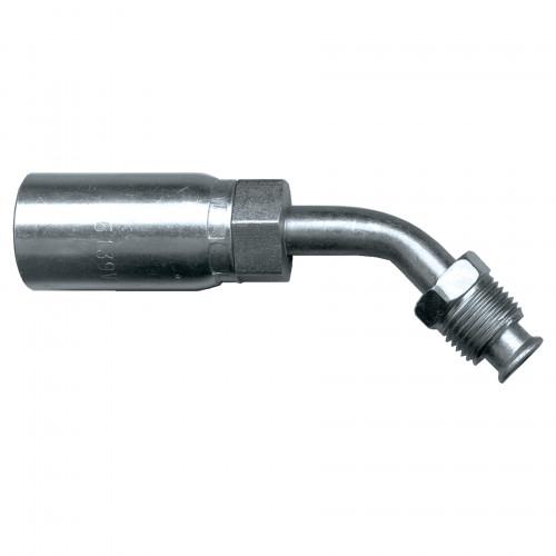 OEM ODM Hydraulic Hose Fittings 45 Degree Inverted Flare Fittings