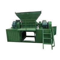 plastique de lambeau de machine de défibreur d'axe de double de 0.4t/H 30kw, métal, pneu