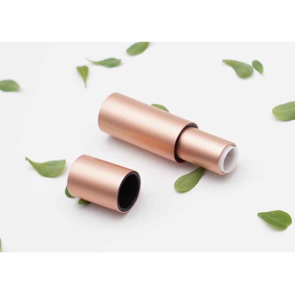 Оптовая продажа трубки 3.5g губной помады трубки губной помады цвета золота магнитная пустая алюминиевая