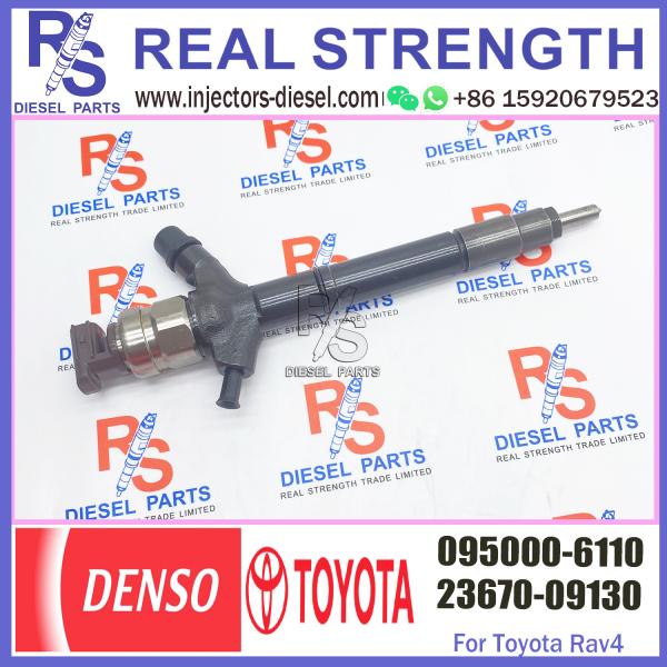 Diesel Engine Fuel Common Rail Injector 095000-6110 For ISUZU 4HK1 6HK1 095000-6110