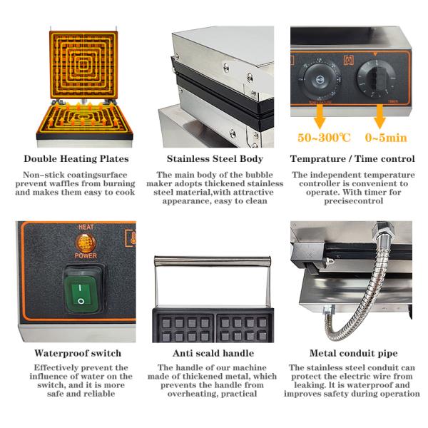 Actualice su estación de gofres con nuestra máquina de gofres profesional y Stroopwafel