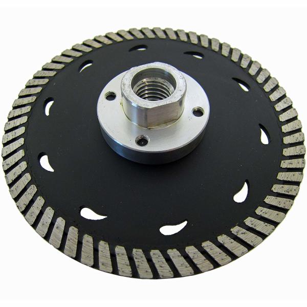 5 Inch 2 In 1 Turbo Diamond Blade Granite Cutting Tools For Both Cutting And Grinding