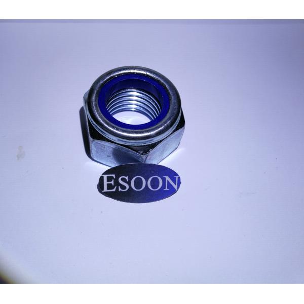 M10-1.0/M10-1.25/M10-1.5 DIN 985 Class 8 Zinc Finish Steel Nylon Insert Lock Nut