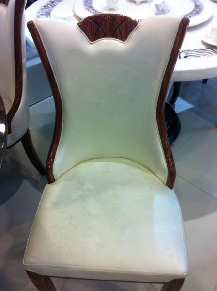 white solid wood restaurant chair dining furniture