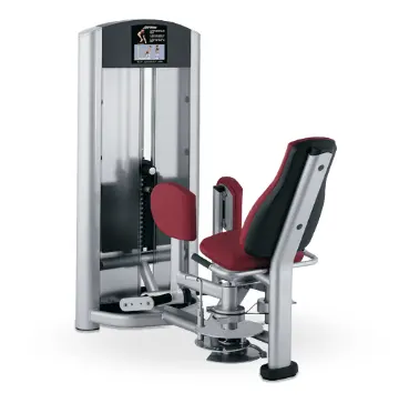 Steel Hip Abductor Machine Fitness Equipment for Strength Training Selects Pin Load for Optimal Exercise Effect