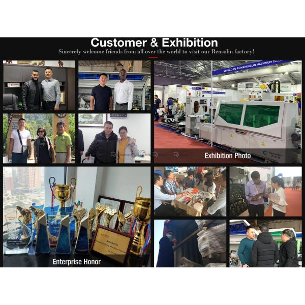 10-60mm Panel Thickness Pvc Mdf Edge Banding Machine  For Panel Width 50mm Manufacturing