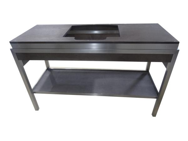 Floor Mounted Modern Bathroom Vanity Cabinets For Hotel , Wooden Bathroom Cabinets