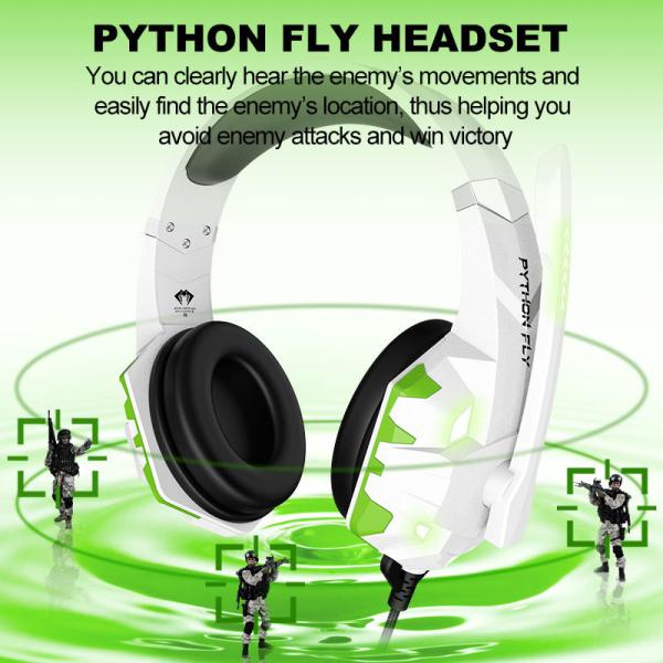 Mfi M17 Gaming Headphones Wired With Microphone Noise Cancellation For Phones PC XBOX