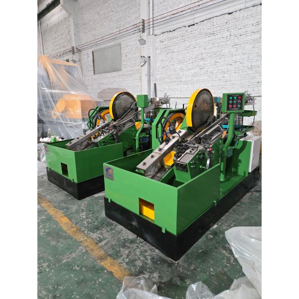 Precision Engineered Thread Rolling Machine High Speed Stable Thread Roller For Drywall Screw Bolt Fastener Making