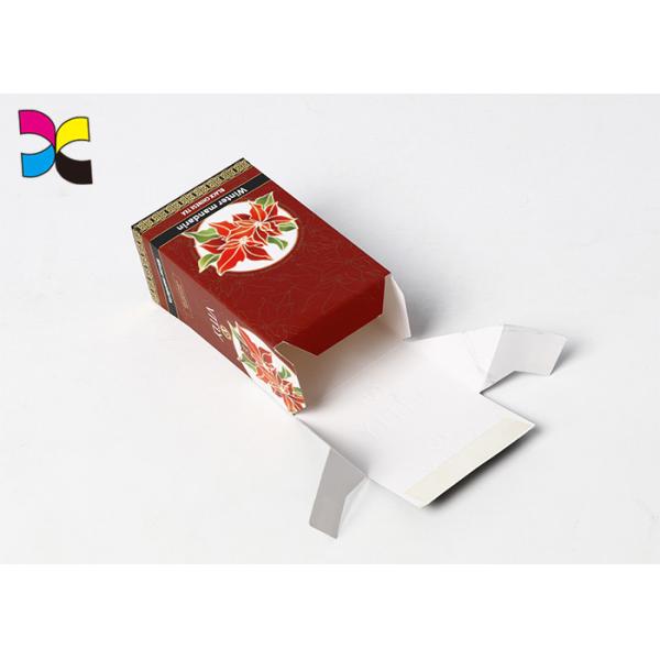 Tea Coffee Personalised Packaging Boxes CMYK PMS Colors Hot Stamping Embossing