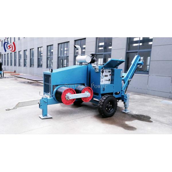 Underground Cable Pulling Machine 25KN-350KN Fiber Cable Pulling Machine