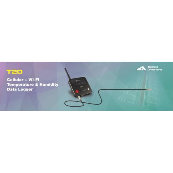 T20 wifi gsm gprs temperature and humidity data logger 2DI+3KO+2TI/HU