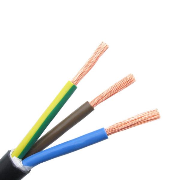 450V Cobre Core Irrigation Control Wire RVV 2*0.75mm Isolamento de PVC